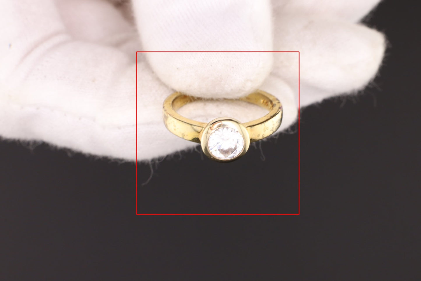 Ring Zirkonia - Größe / Maß 54