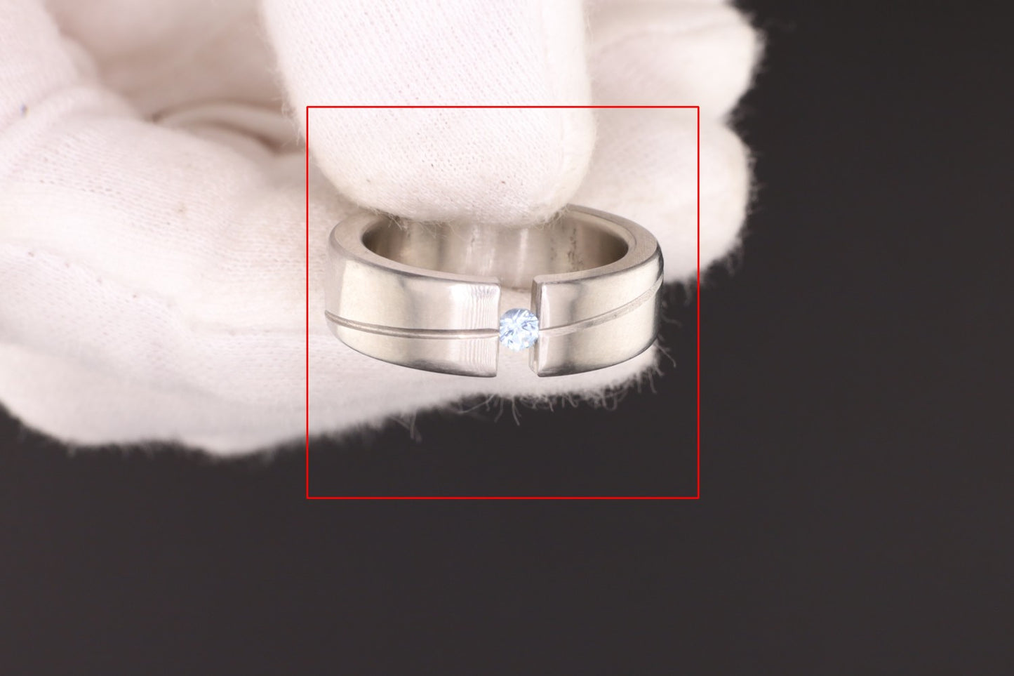 Ring synth. Stein - Größe / Maß 57