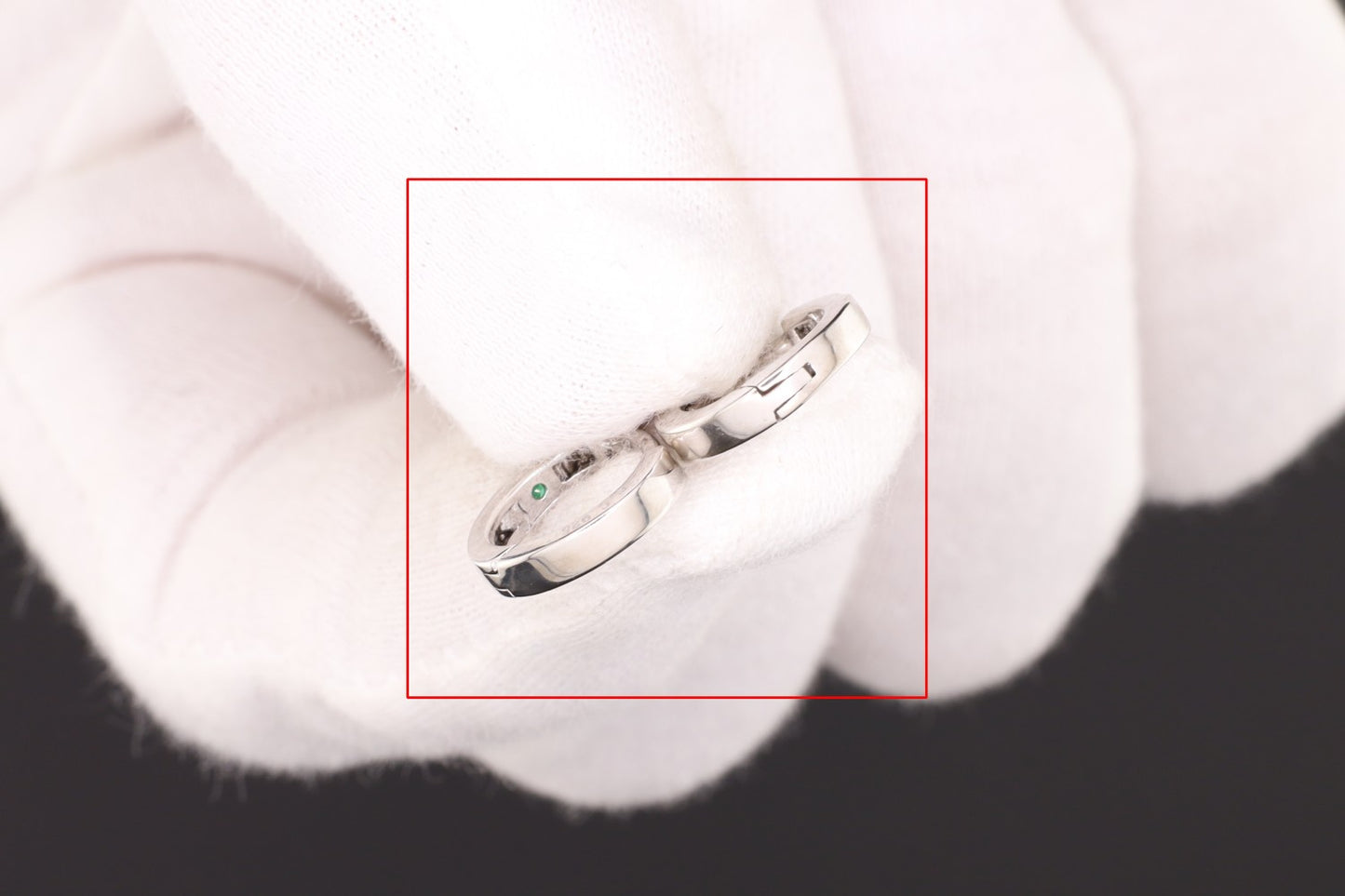 Creolen Zirkonia Smaragd