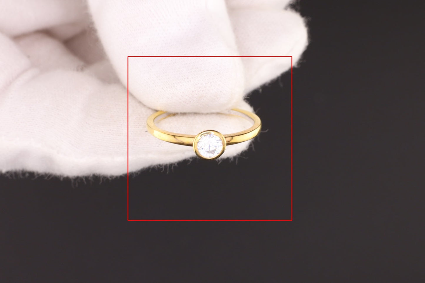 Ring Zirkonia - Größe / Maß 58