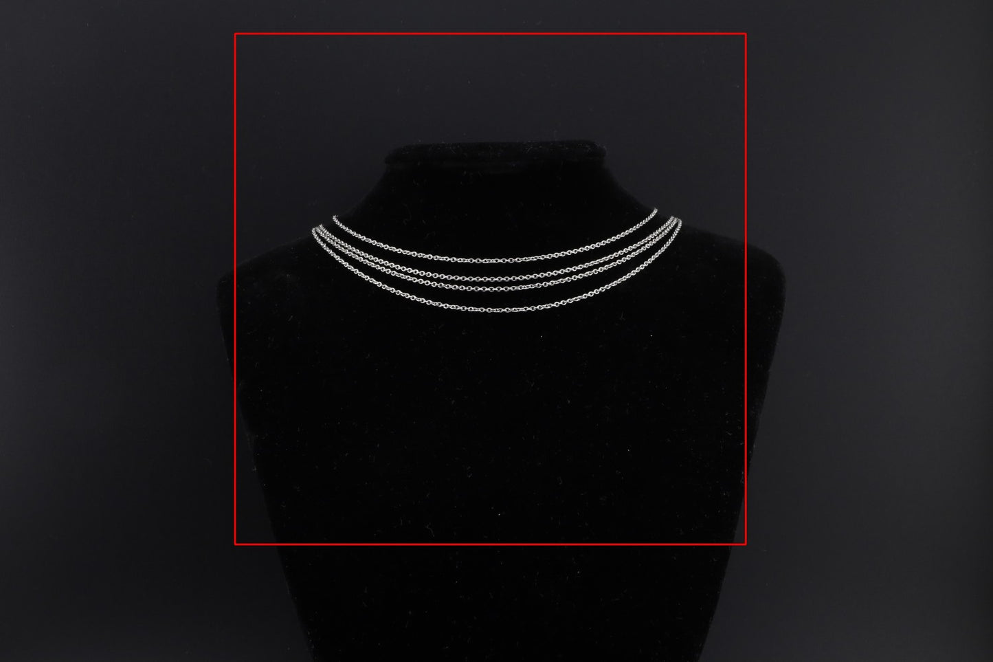 Konvolut 4 Stück - Ankerkette 45cm