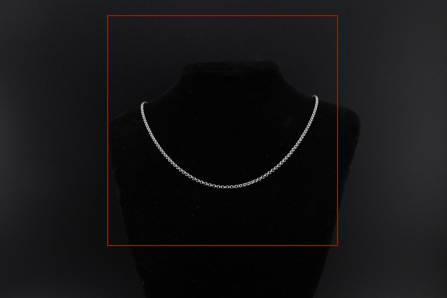 Konvolut 5 Stück - Erbskette Edel 55cm