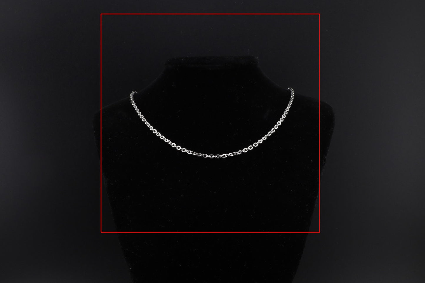 Konvolut 2 Stück - Ankerkette Edel 50cm