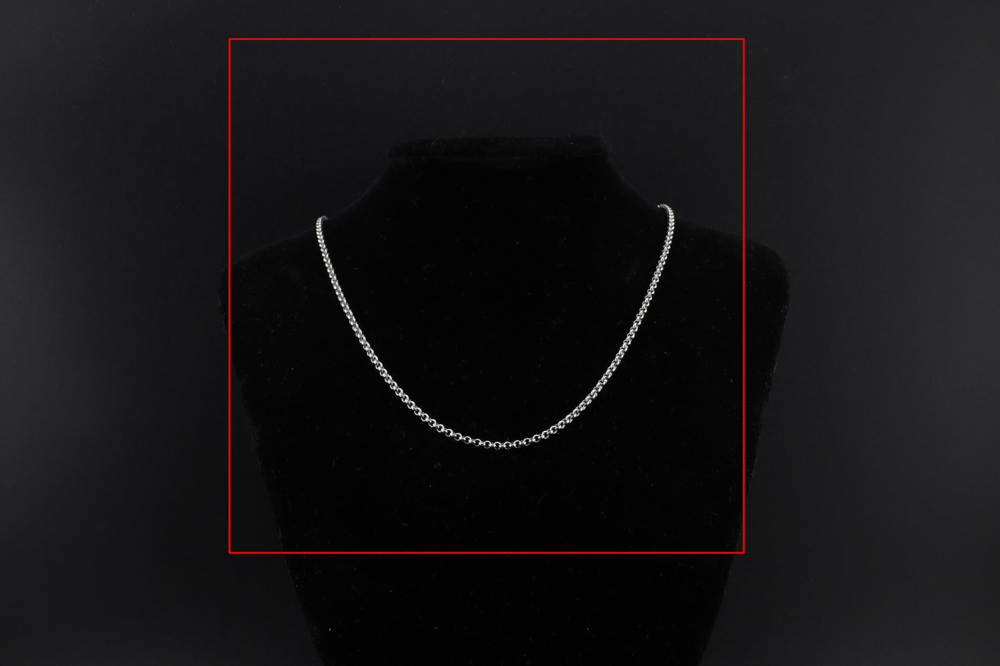 Konvolut 9 Stück - Erbskette 55cm