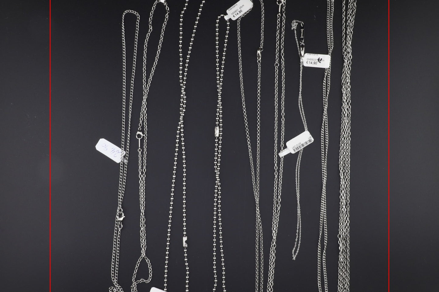 Konvolut 10 Stück - Stahlkette