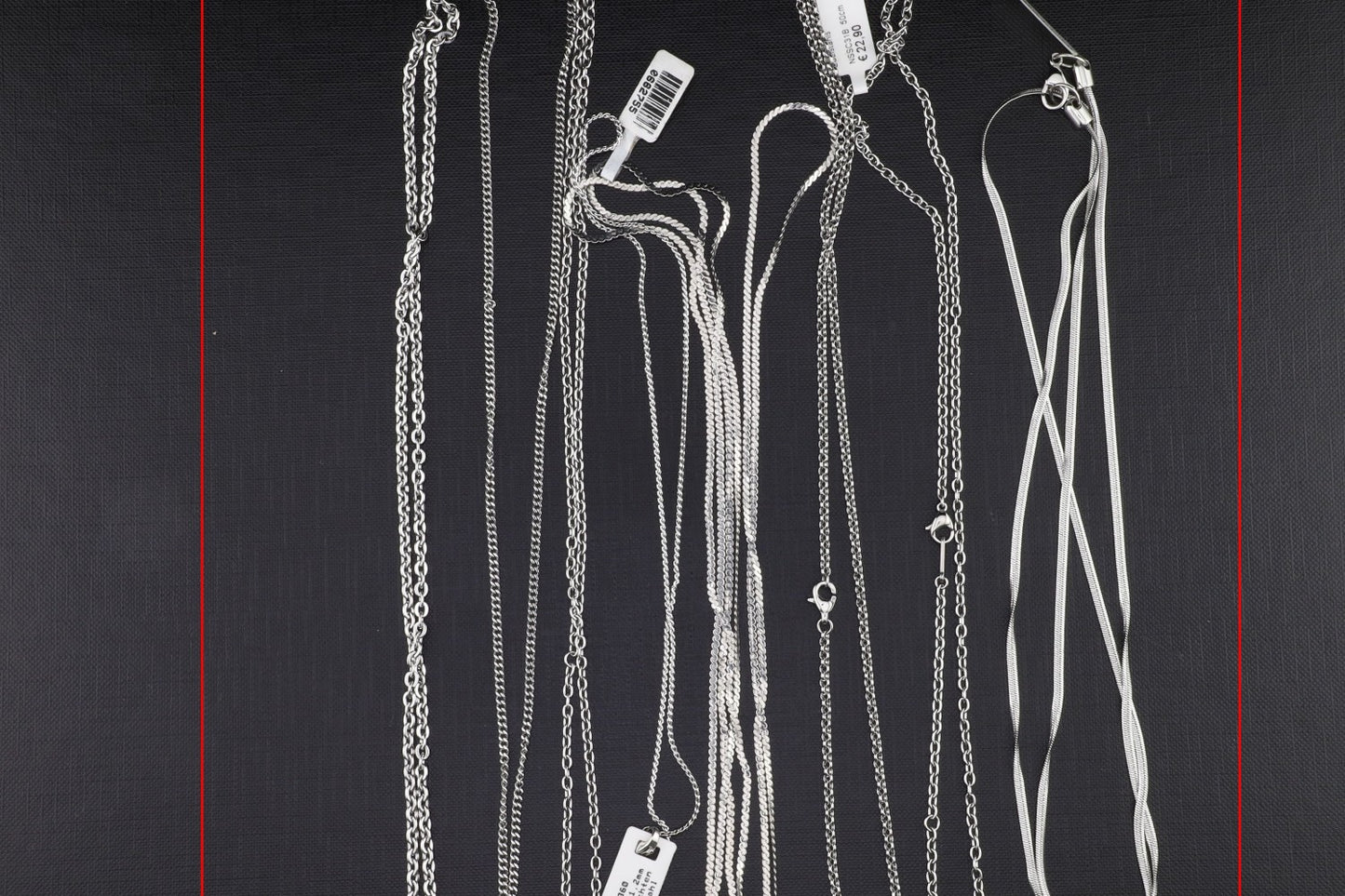 Konvolut 10 Stück - Stahlkette