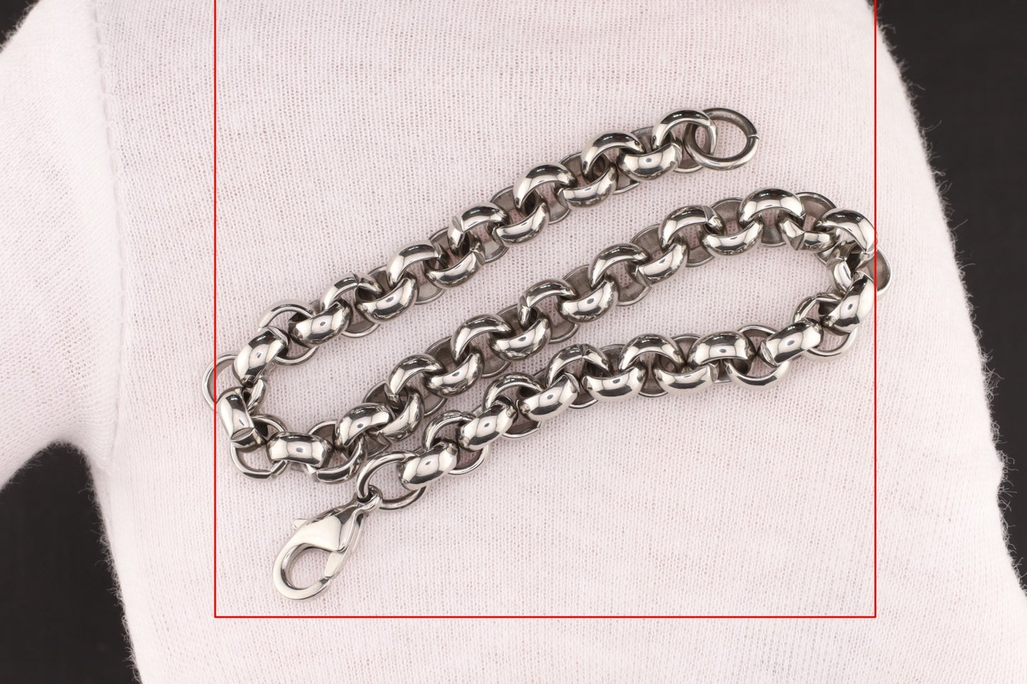 Armband Erbskette Edel 23cm