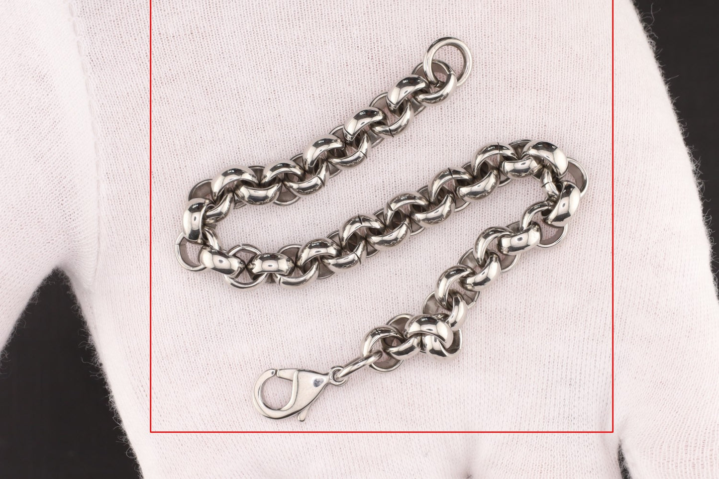 Armband Erbskette Edel 23cm