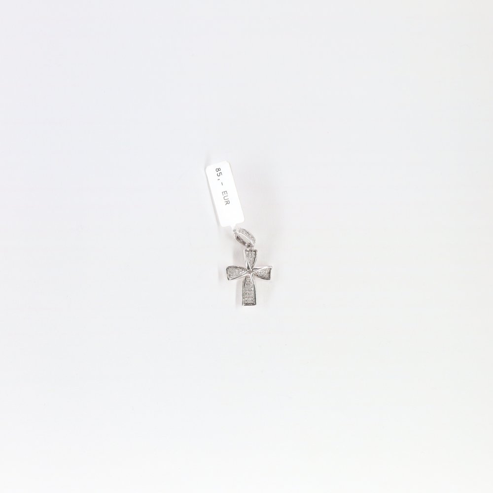 Anhänger Kreuz Zirkonia