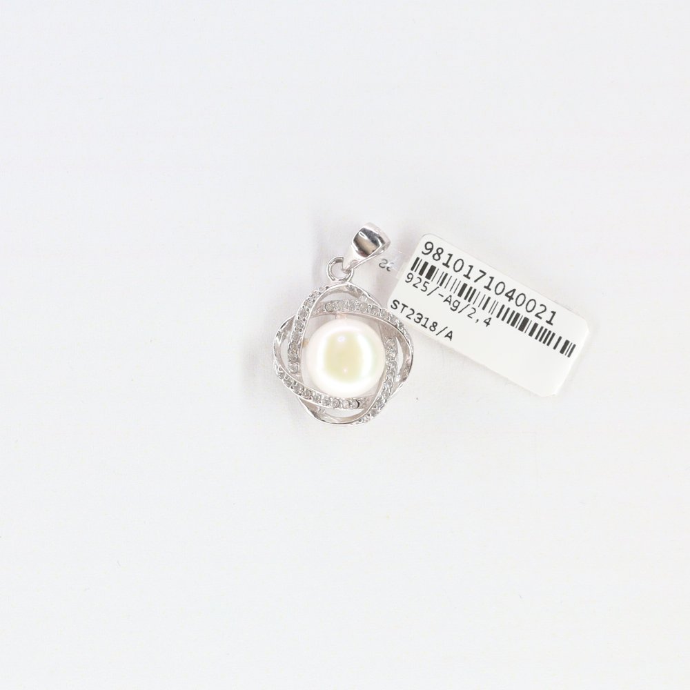 Anhänger Perle Zirkonia