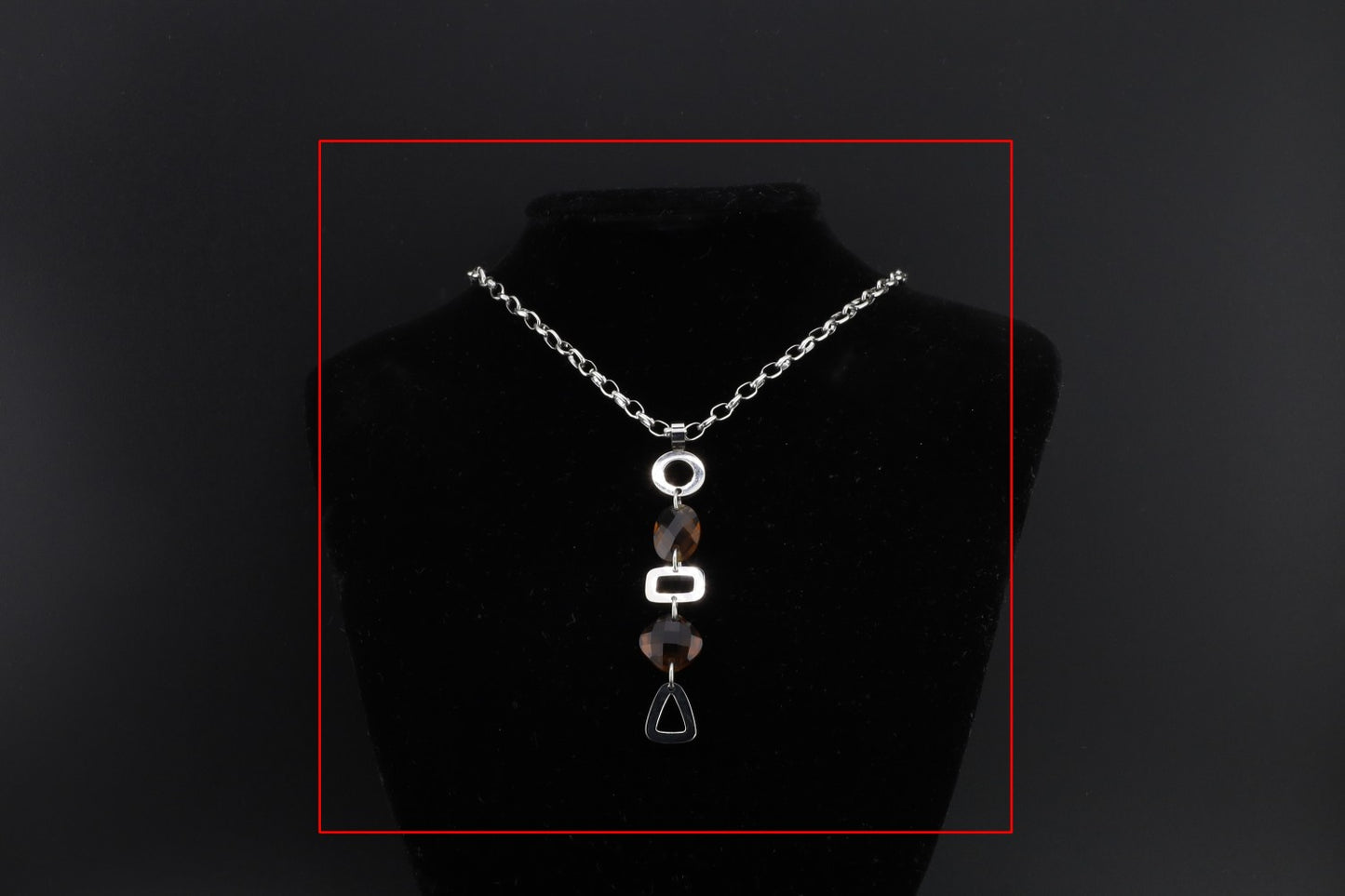 Collier mit Stein(en) ST0 45 CM