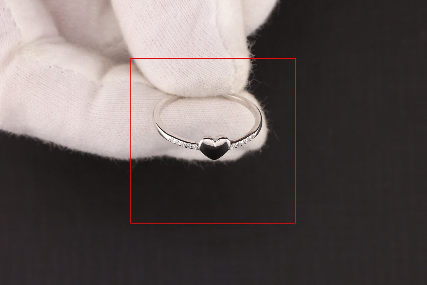 Ring Zirkonia - Größe / Maß 58