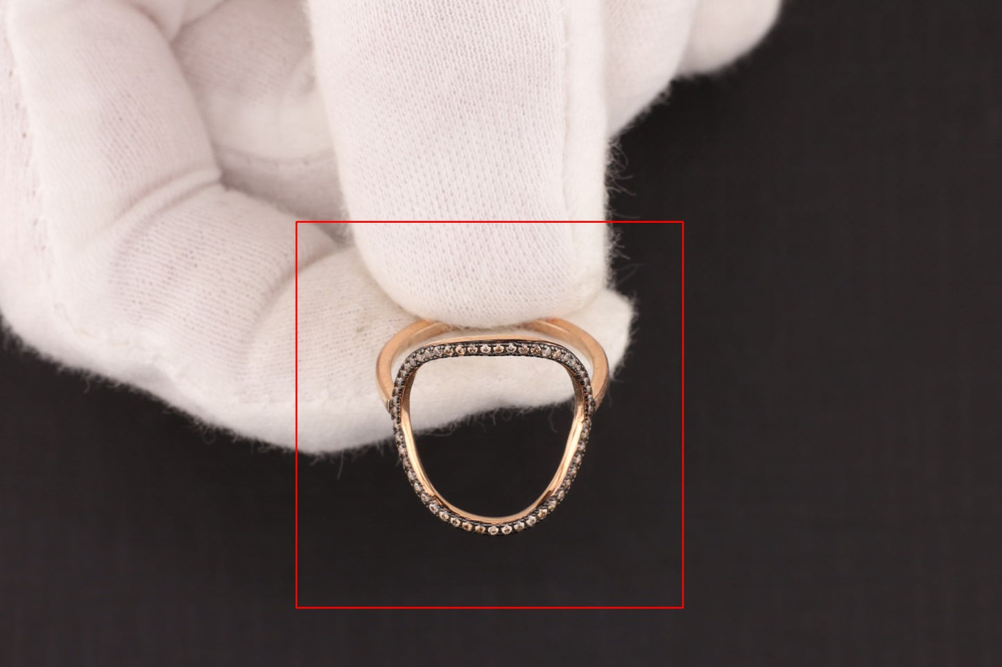 Ring Zirkonia - Größe / Maß 54