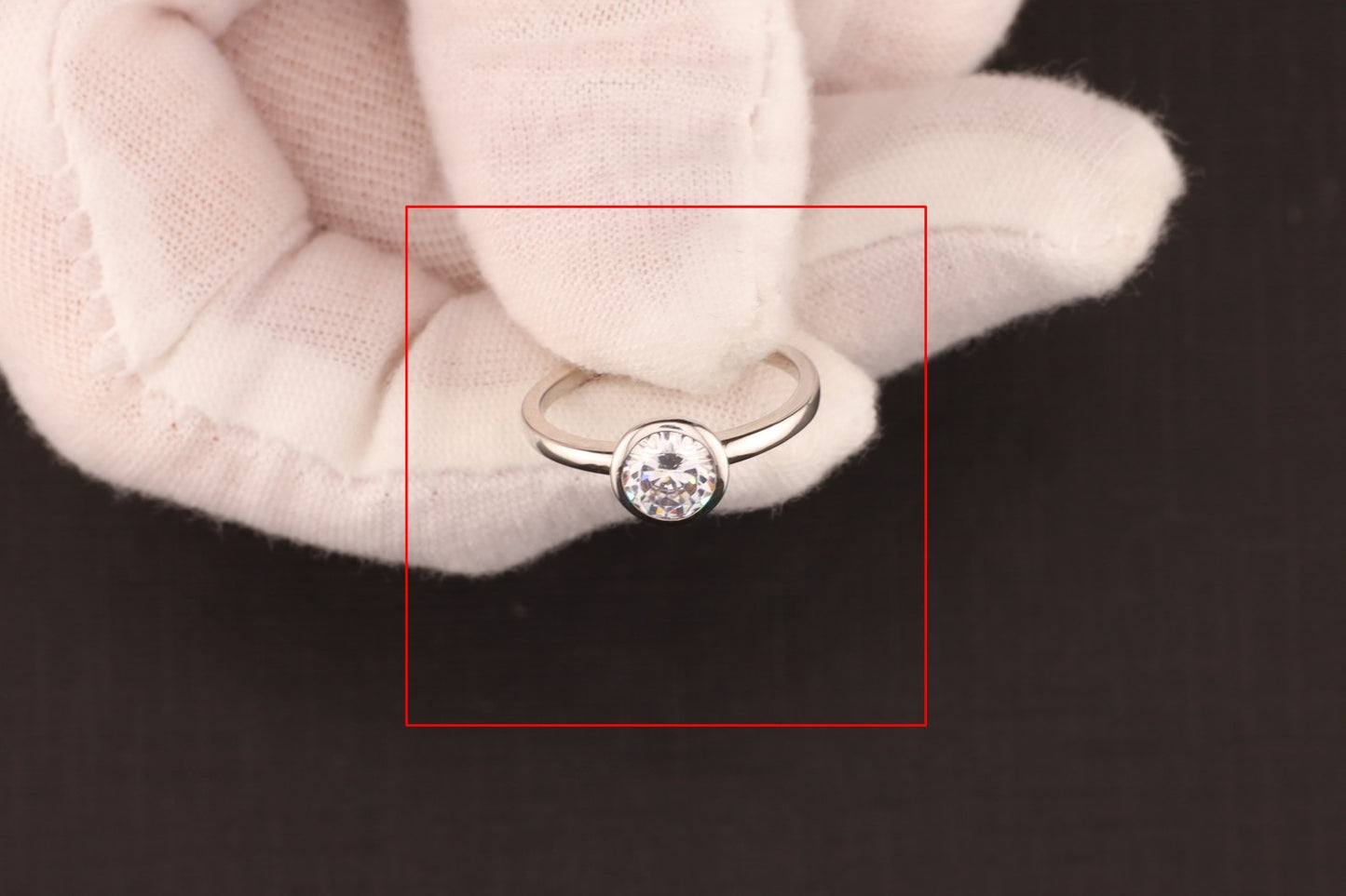 Ring Zirkonia - Größe / Maß 52