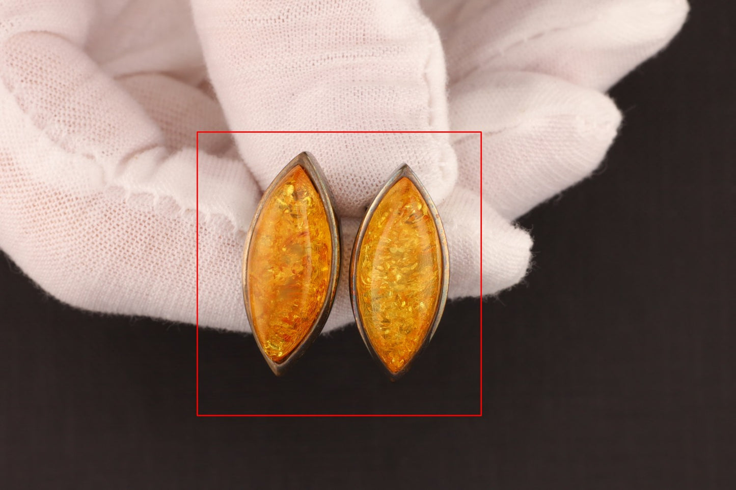 Ohrstecker Bernstein