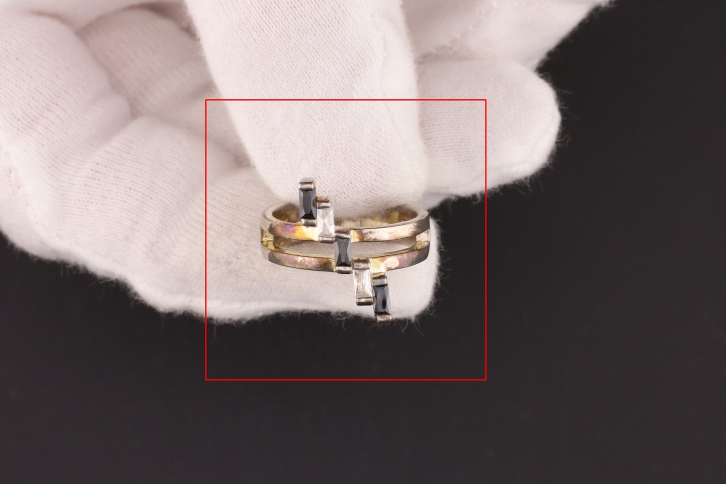 Ring Zirkonia - Größe / Maß 55