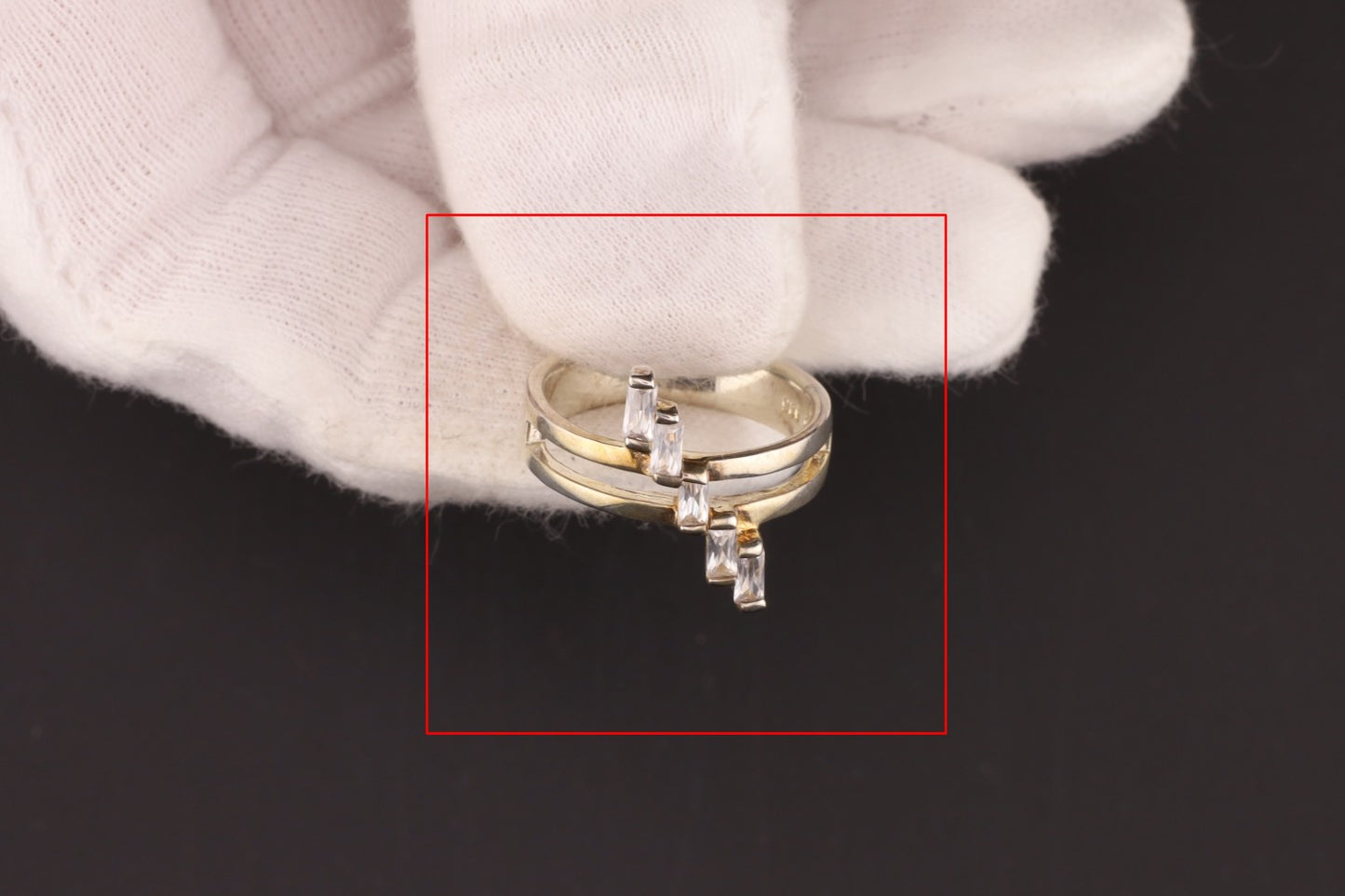 Ring Zirkonia - Größe / Maß 58