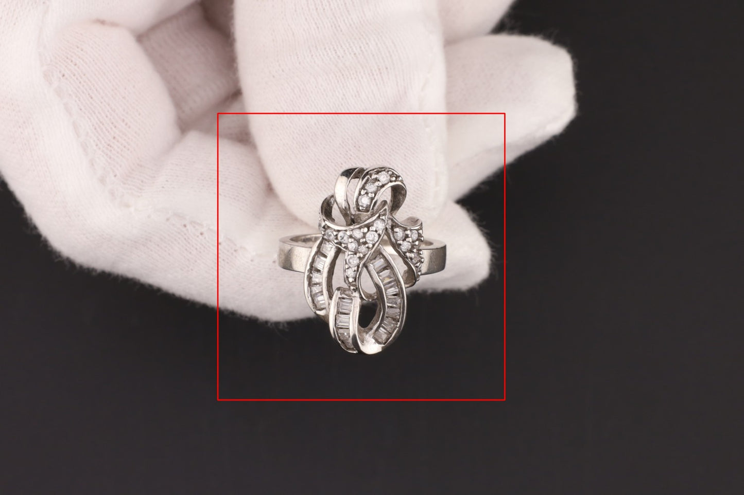 Ring Zirkonia - Größe / Maß 55