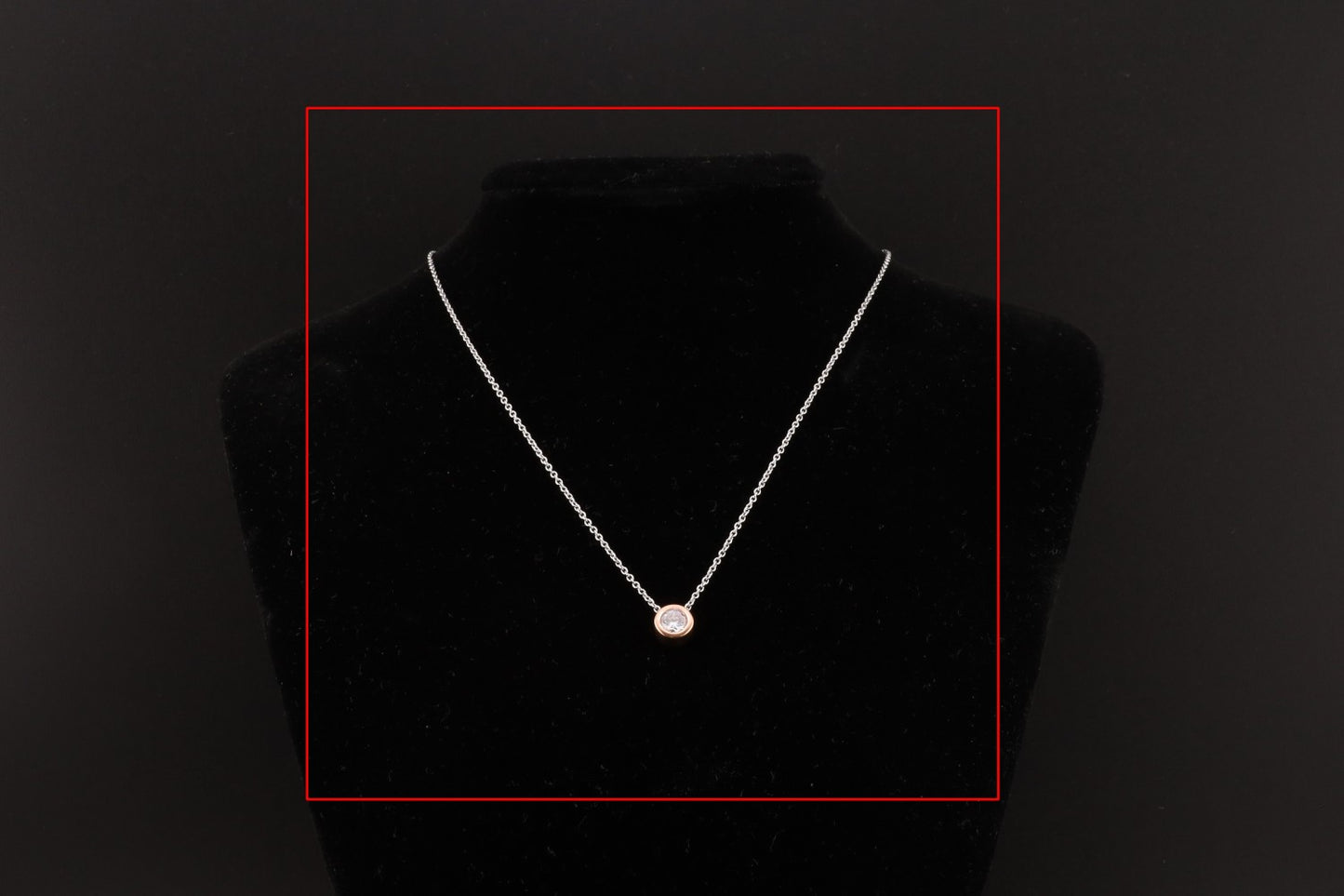 Collier Zirkonia 45 cm