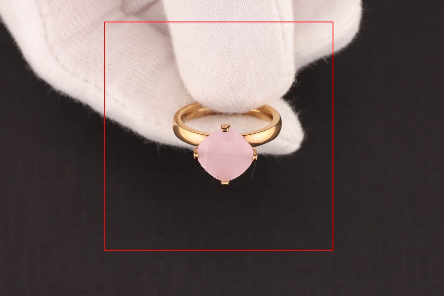 Ring mit Stein(en) - Größe / Maß 54