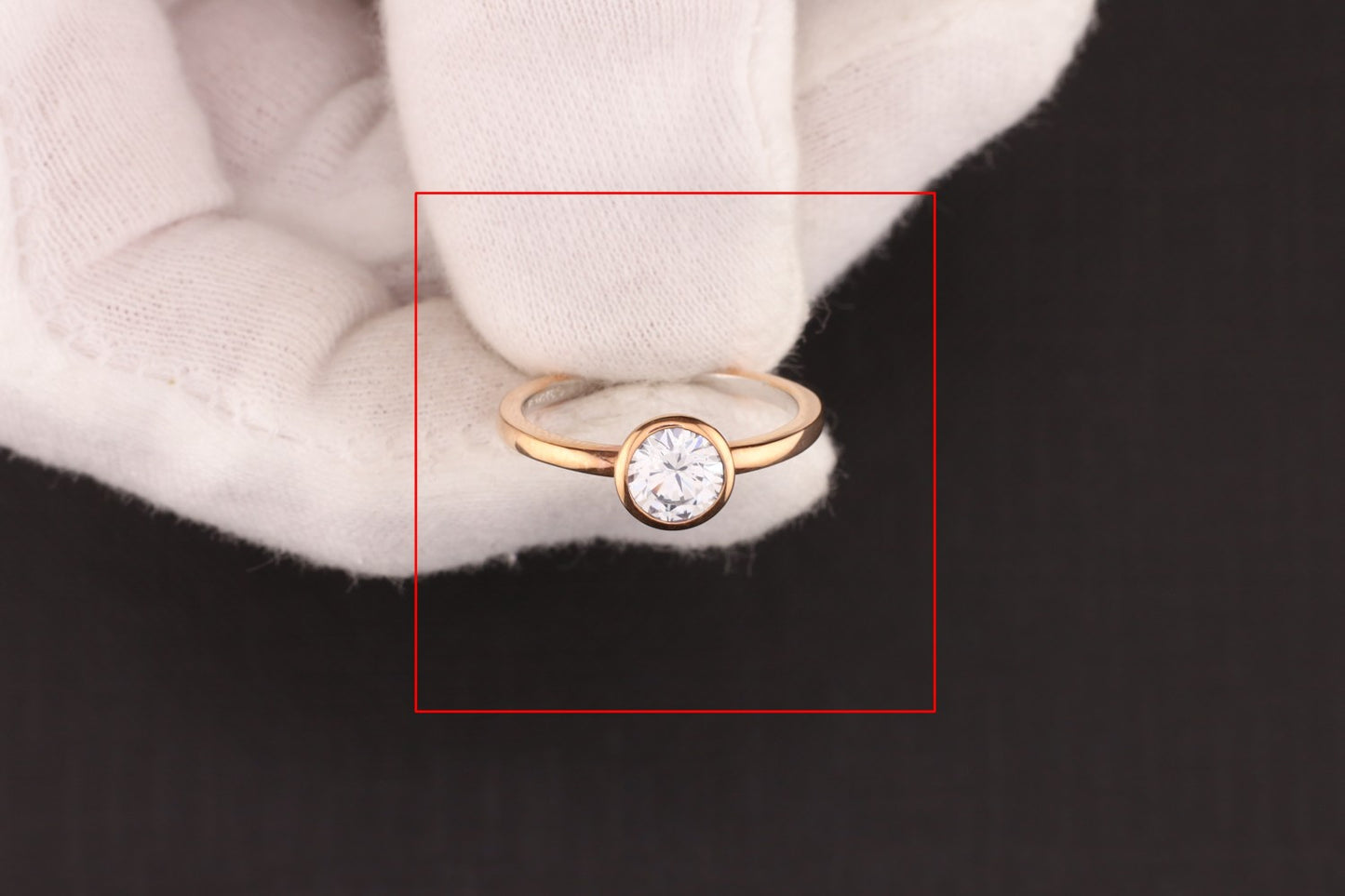 Ring Zirkonia - Größe / Maß 54