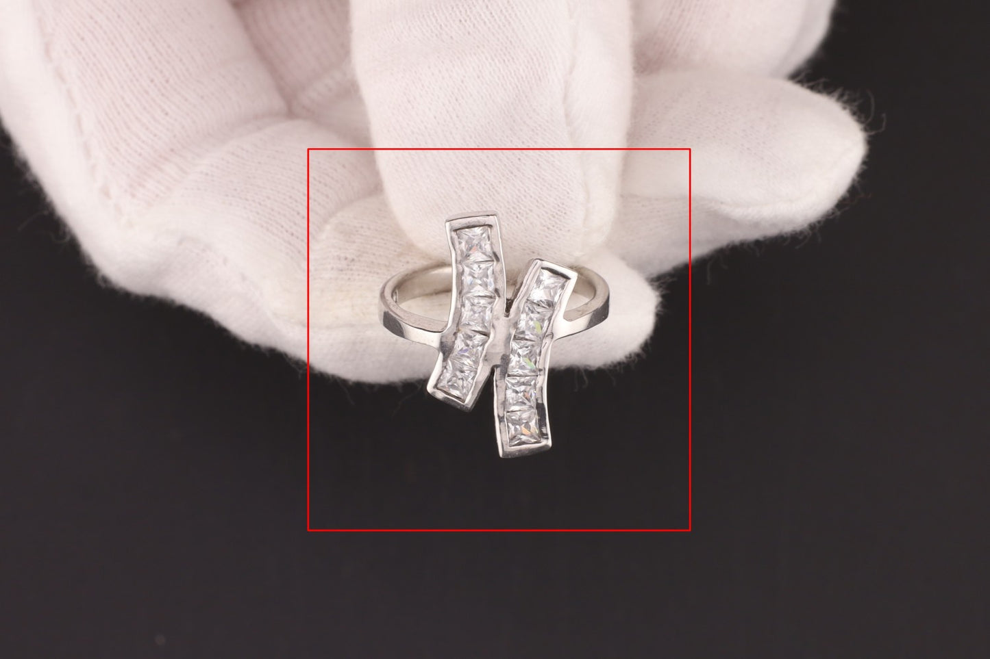 Ring Zirkonia - Größe / Maß 57