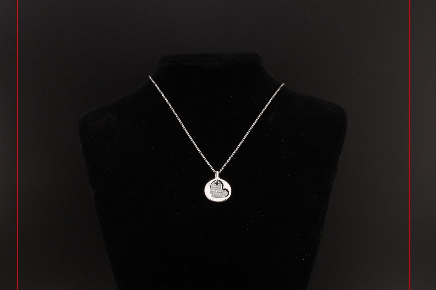 Anhänger Herz Zirkonia