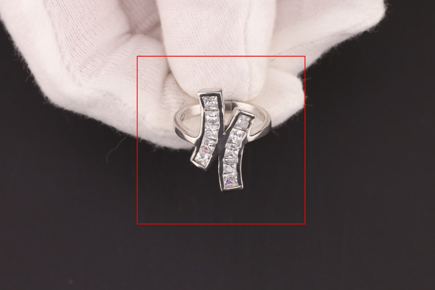 Ring Zirkonia - Größe / Maß 55