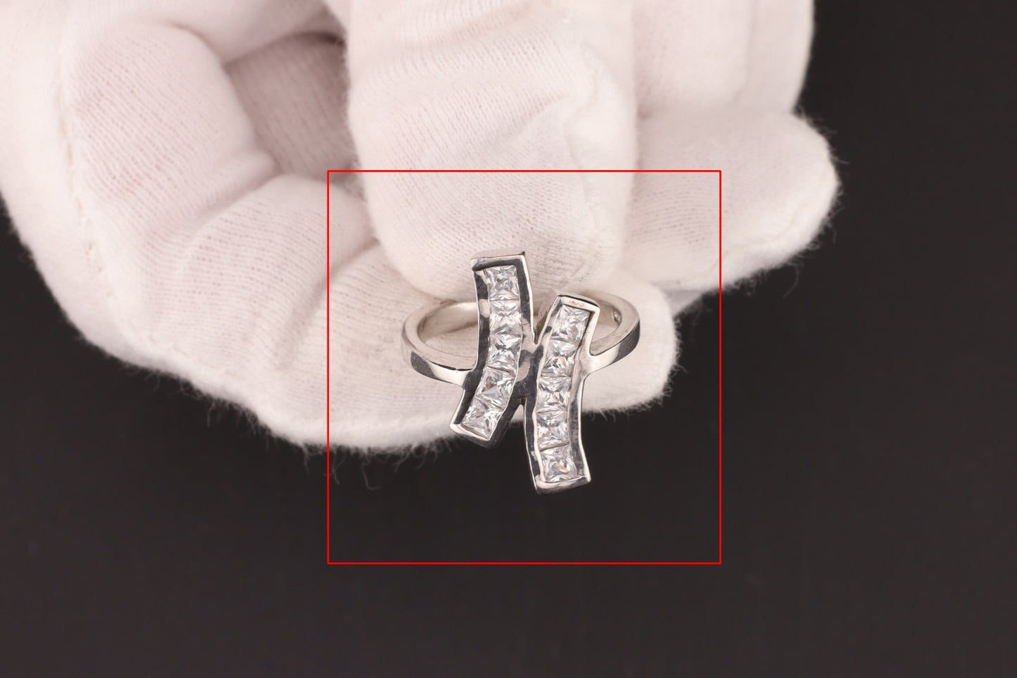 Ring Zirkonia - Größe / Maß 57