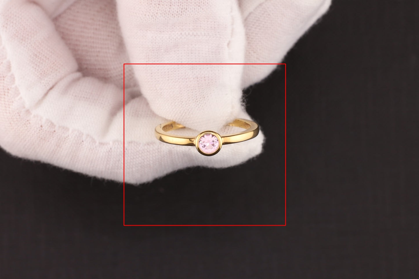 Ring Rosa H - Größe / Maß 56