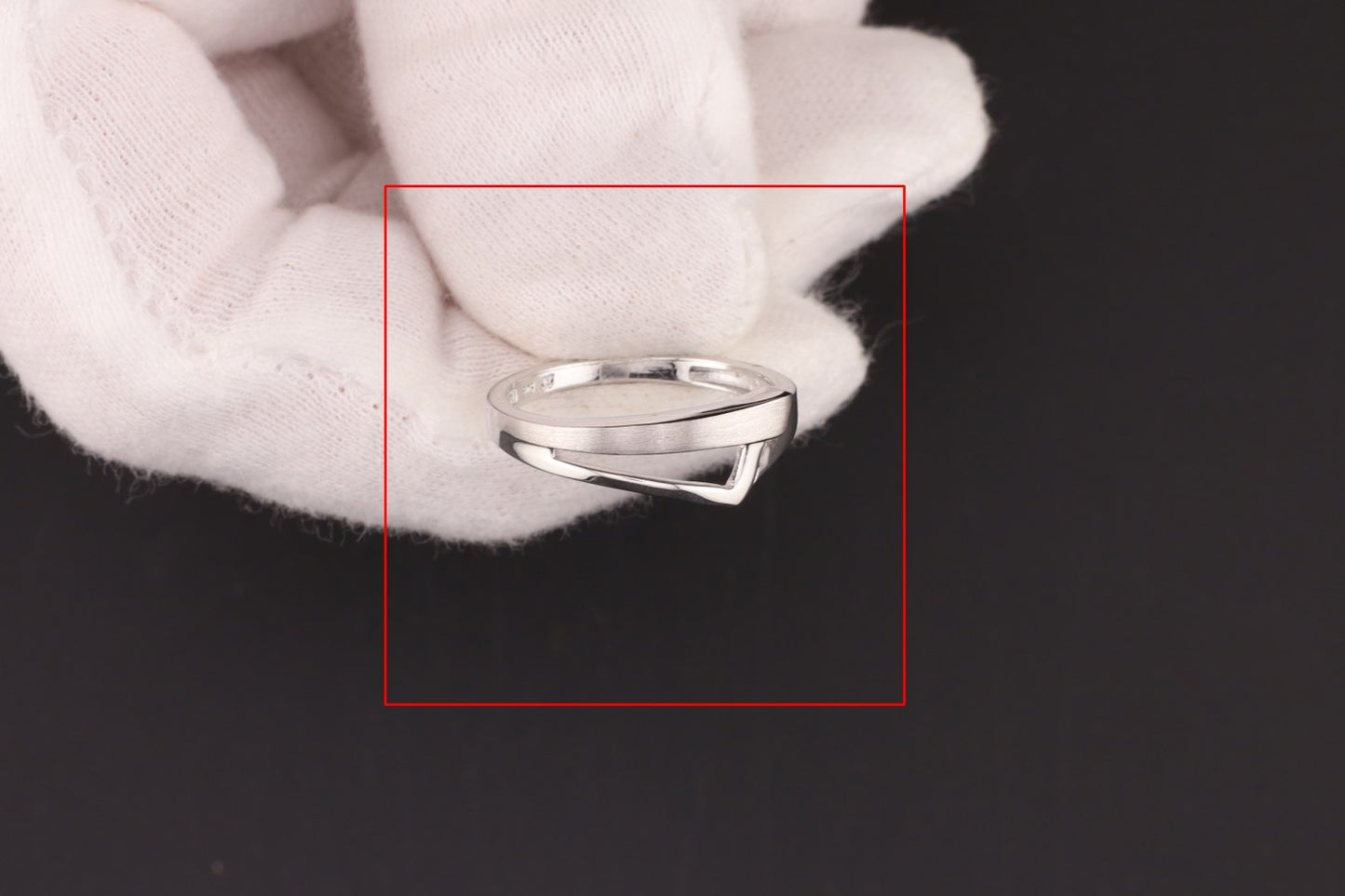 Ring Zirkonia - Größe / Maß 55