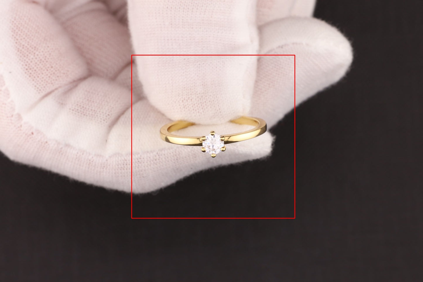 Ring Zirkonia - Größe / Maß 54