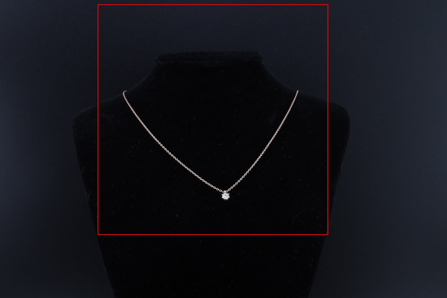 Collier Zirkonia rosé 40-45c