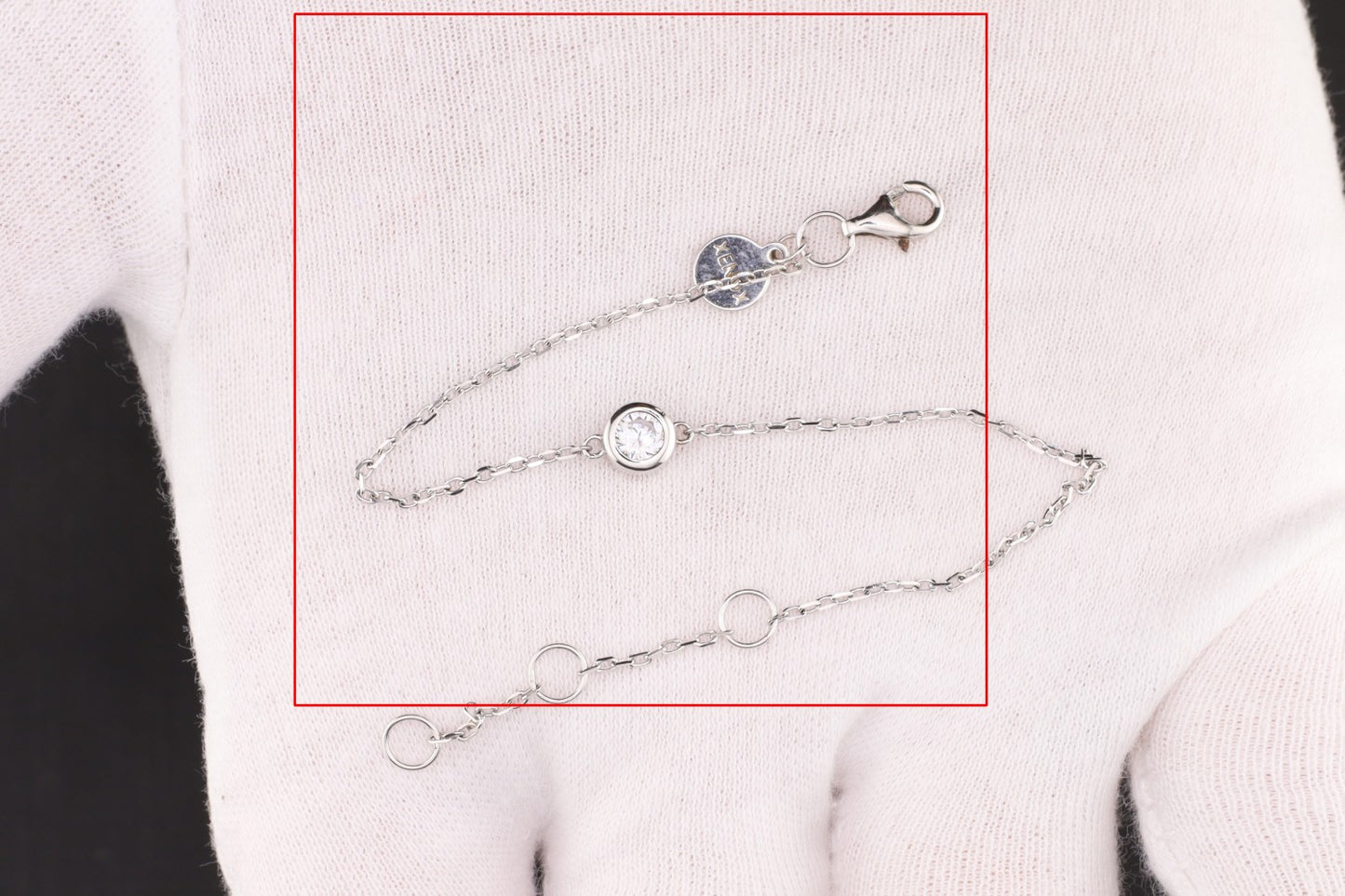 Armband Zirkonia 15-18 5cm