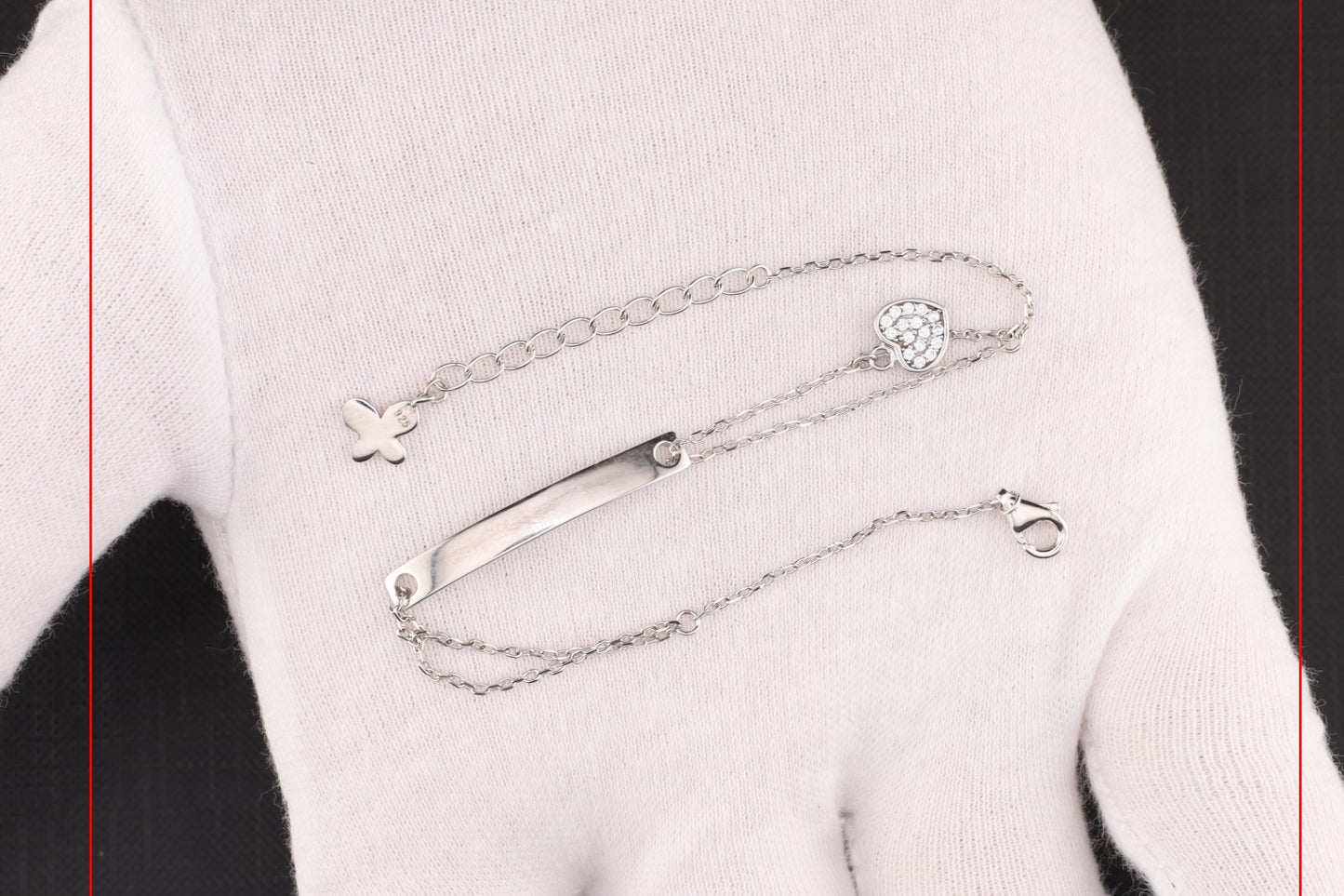 Armband Zirkonia oval