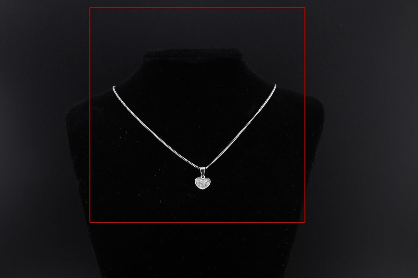 Collier Füße Zirkonia
