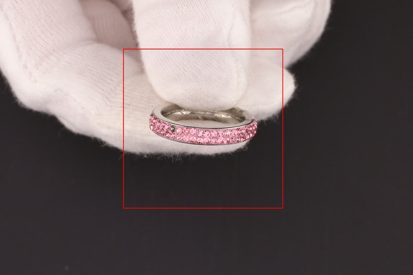 Ring mit Stein(en) - Größe / Maß 54