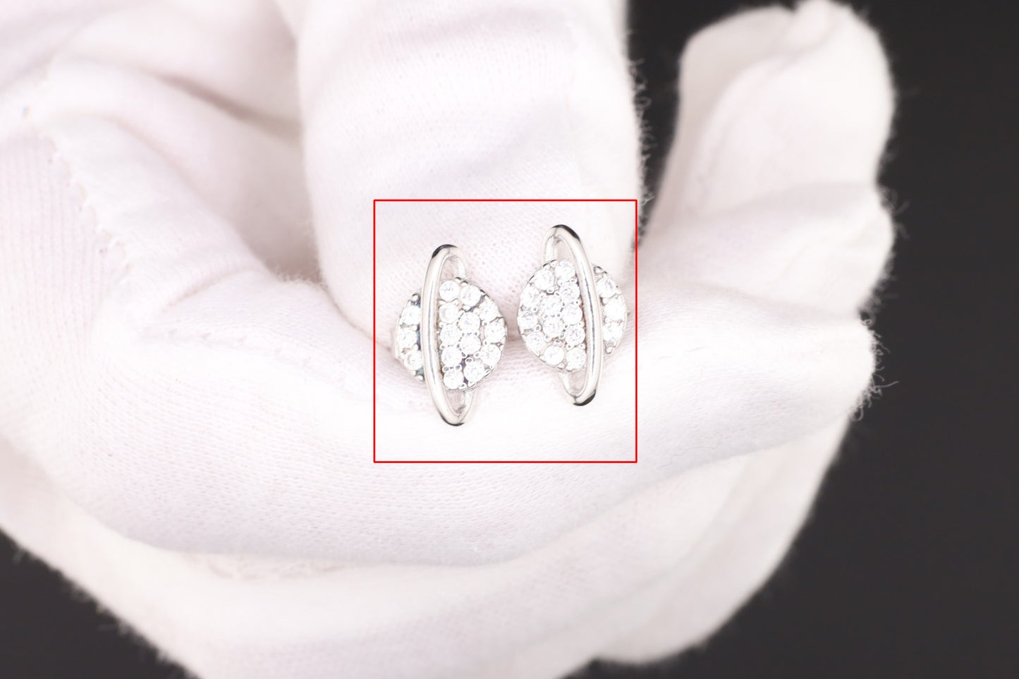 Ohrstecker Planet Zirkonia