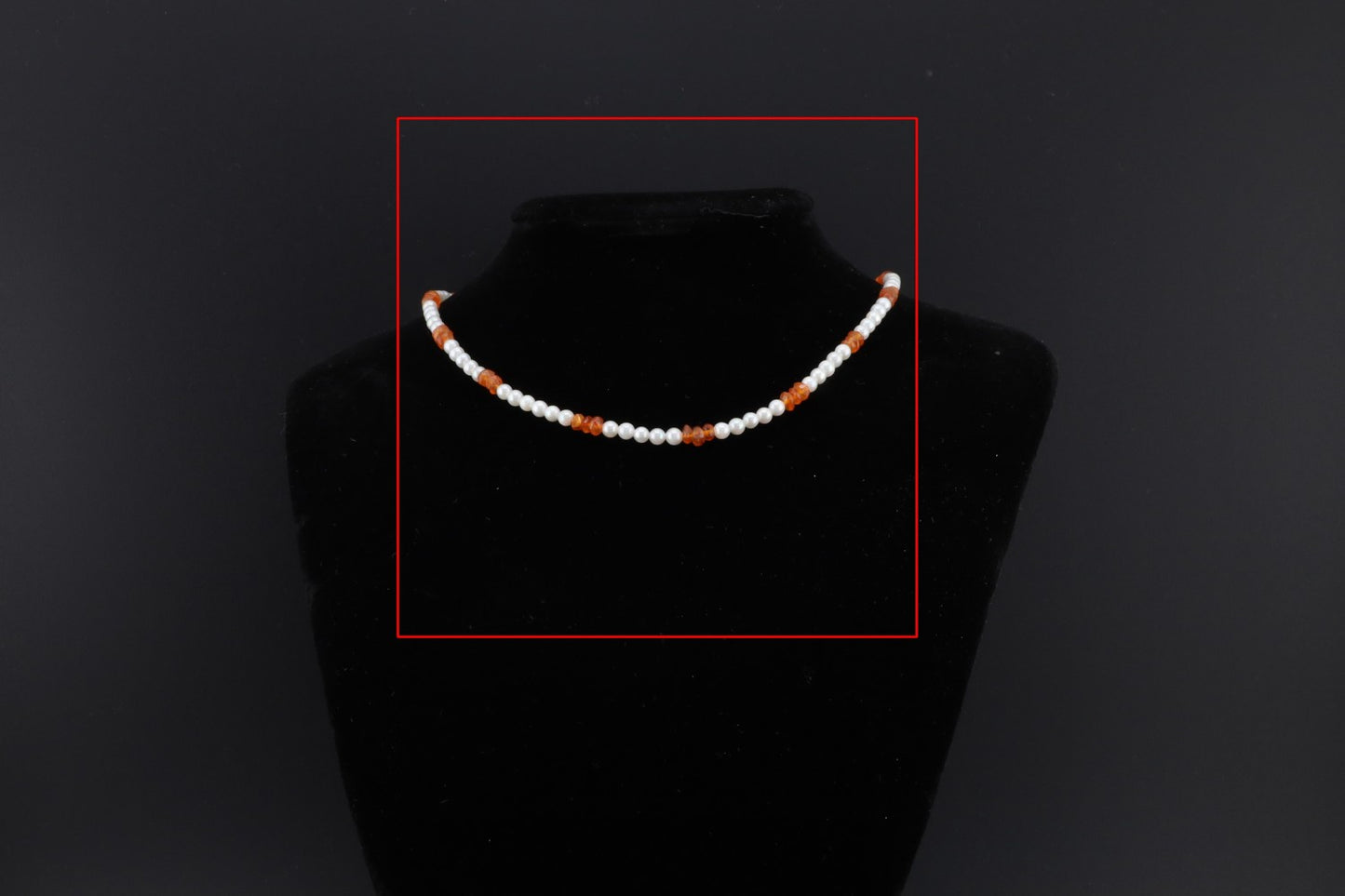 Collier SW und Feueropal