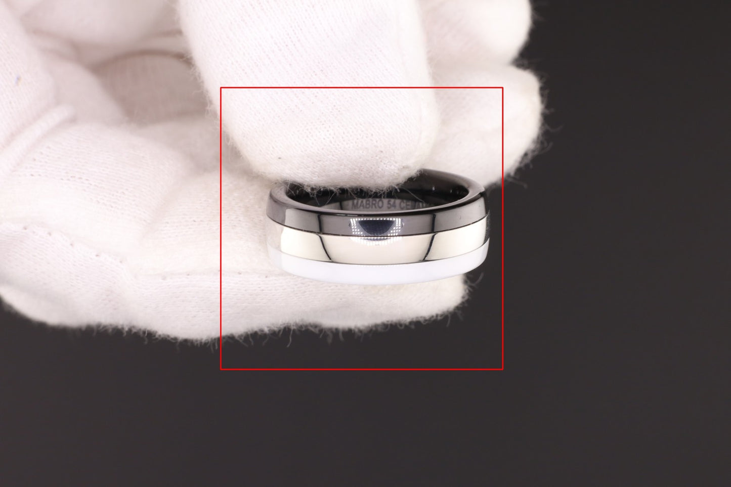 Ring Ceramic-Edel - Größe / Maß 54