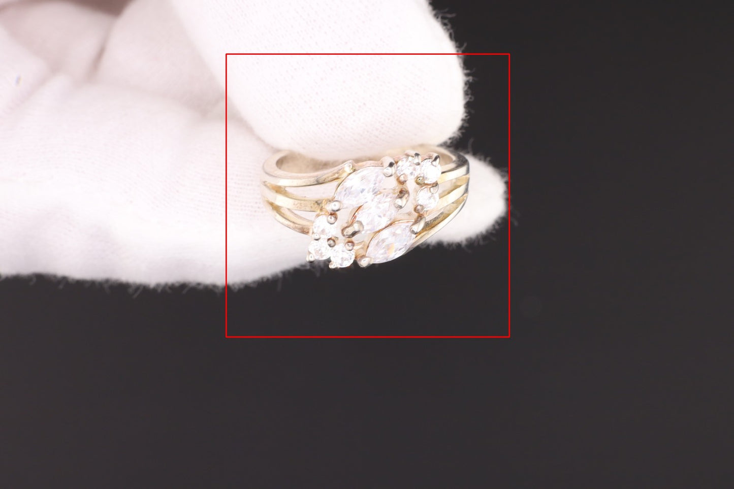 Ring Zirkonia - Größe / Maß 54