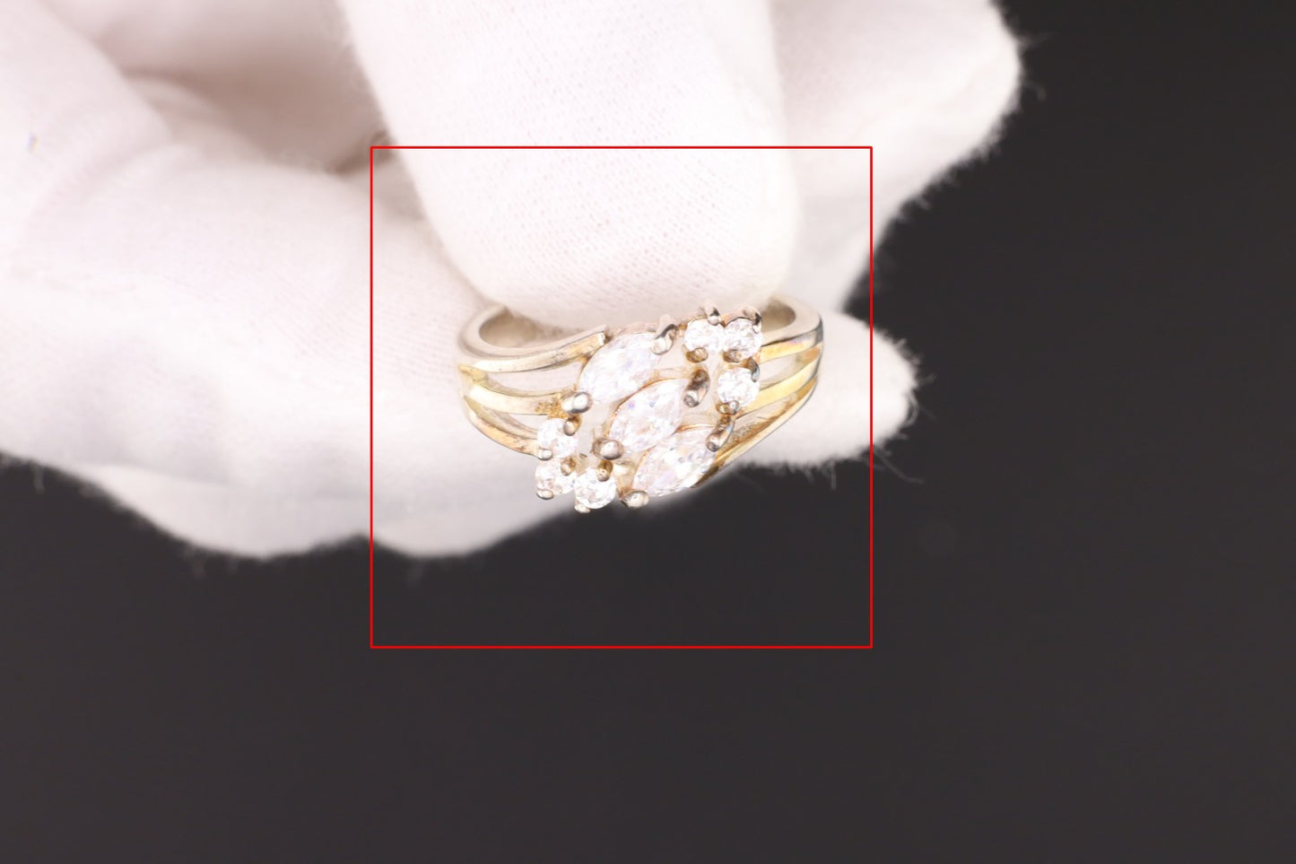 Ring Zirkonia - Größe / Maß 57