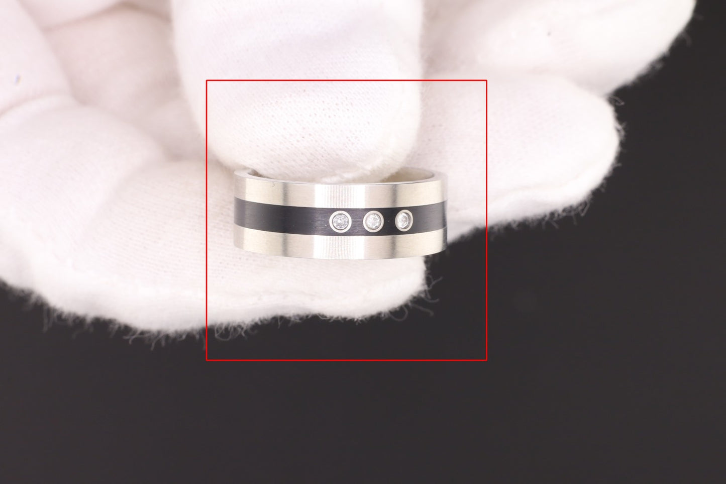 Ring mit Stein(en) - Größe / Maß 51