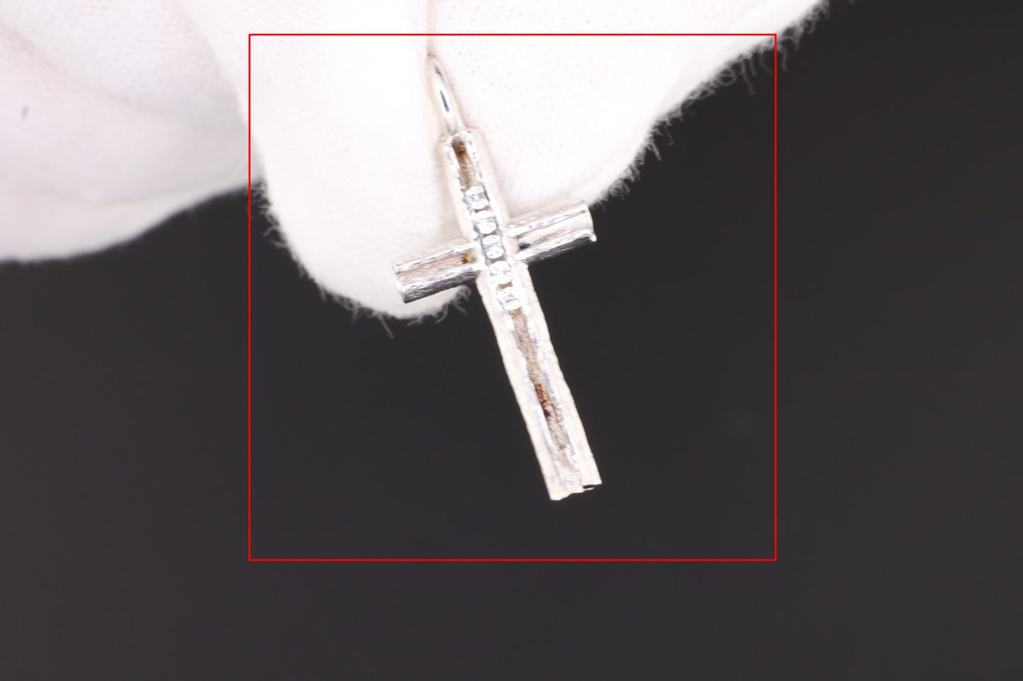 Anhänger Kreuz Zirkonia