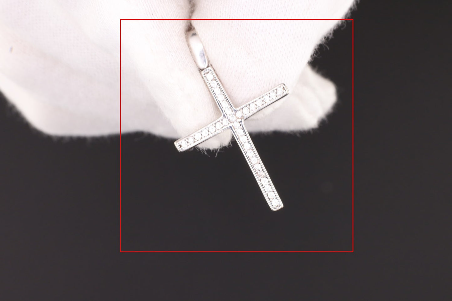 Anhänger Kreuz Zirkonia