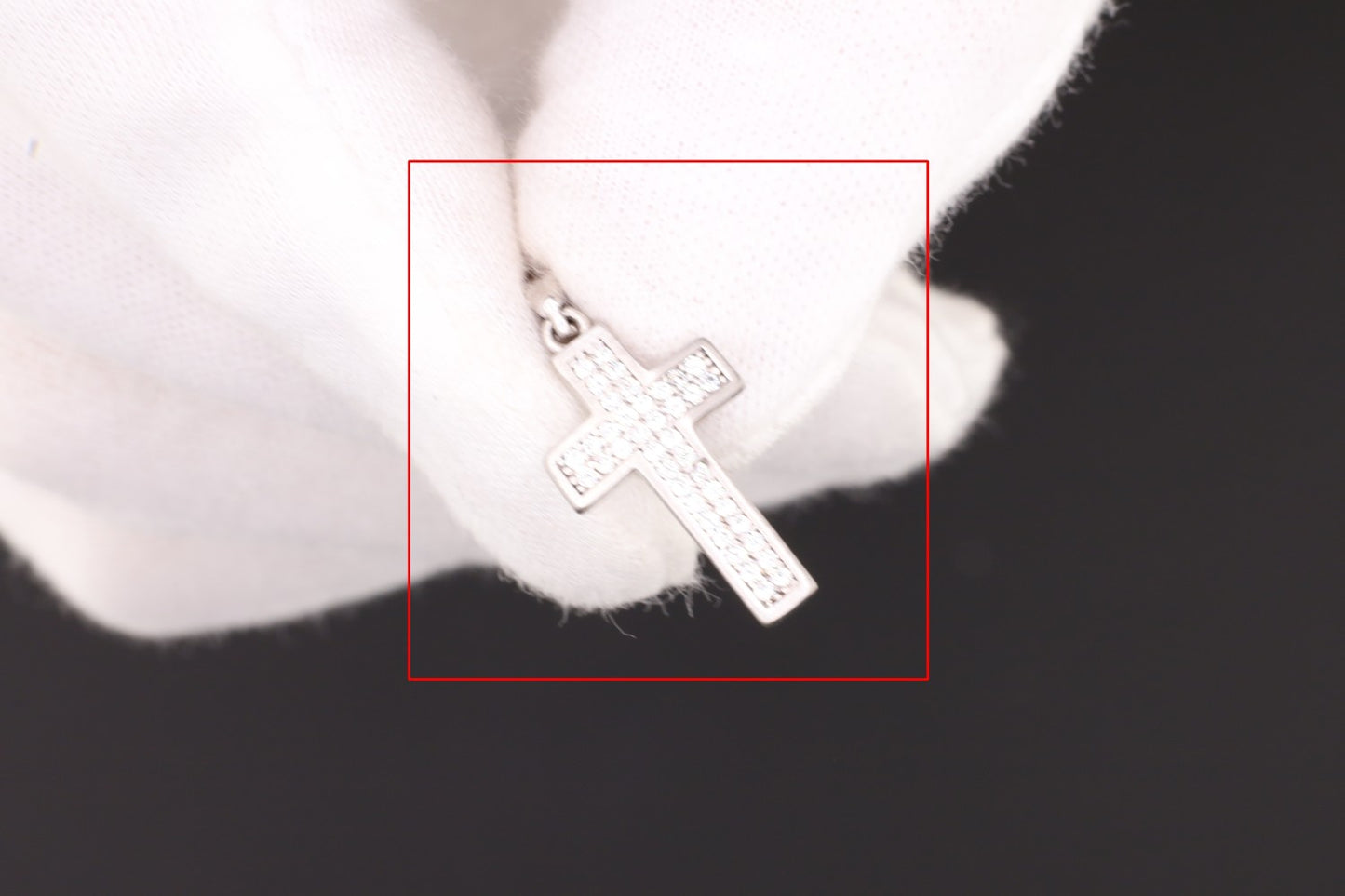 Anhänger Kreuz Zirkonia