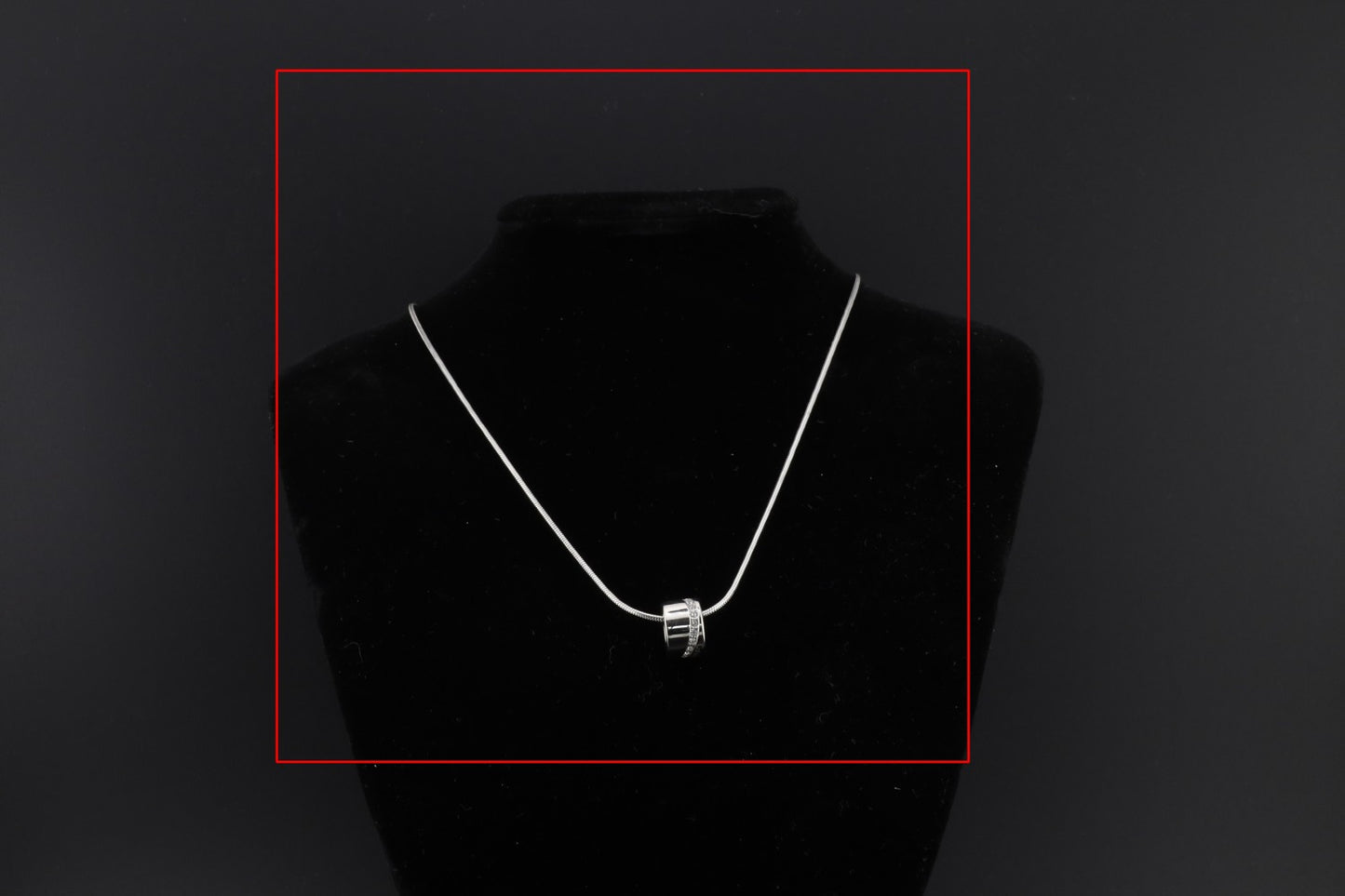 N-LACE HOOK SST PO WHT CRYSTAL