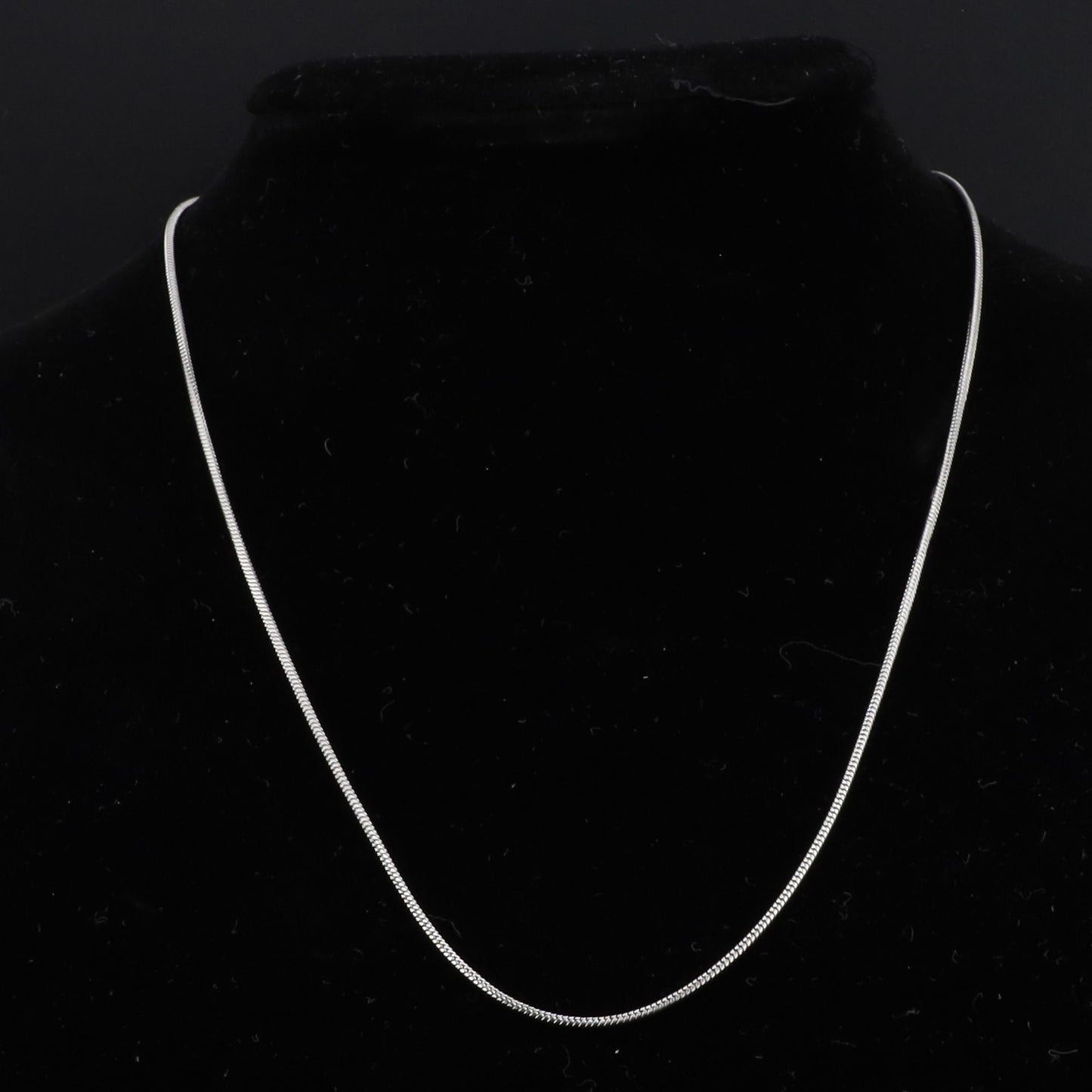 Konvolut 4 Stück - Schlangenkette 40cm