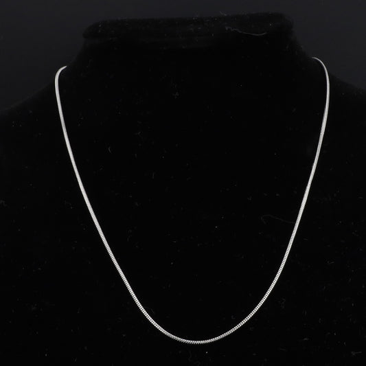 Konvolut 4 Stück - Schlangenkette 40cm