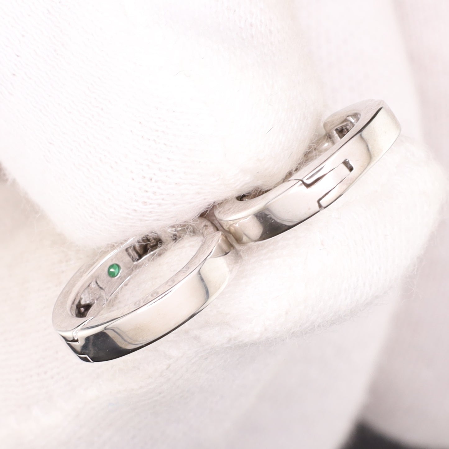 Creolen Zirkonia Smaragd